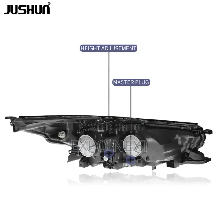 Toyota Highlander 2014-2019 Led Headlight Abs Plastic