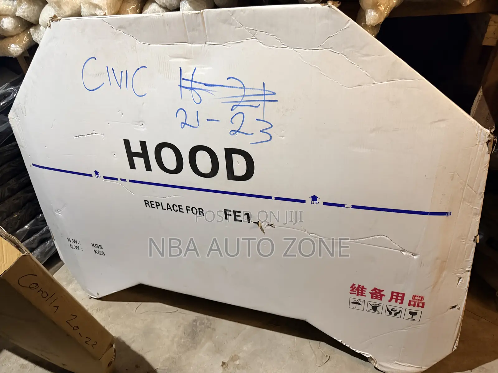 Honda Civic 2021 -2023 Bonnet