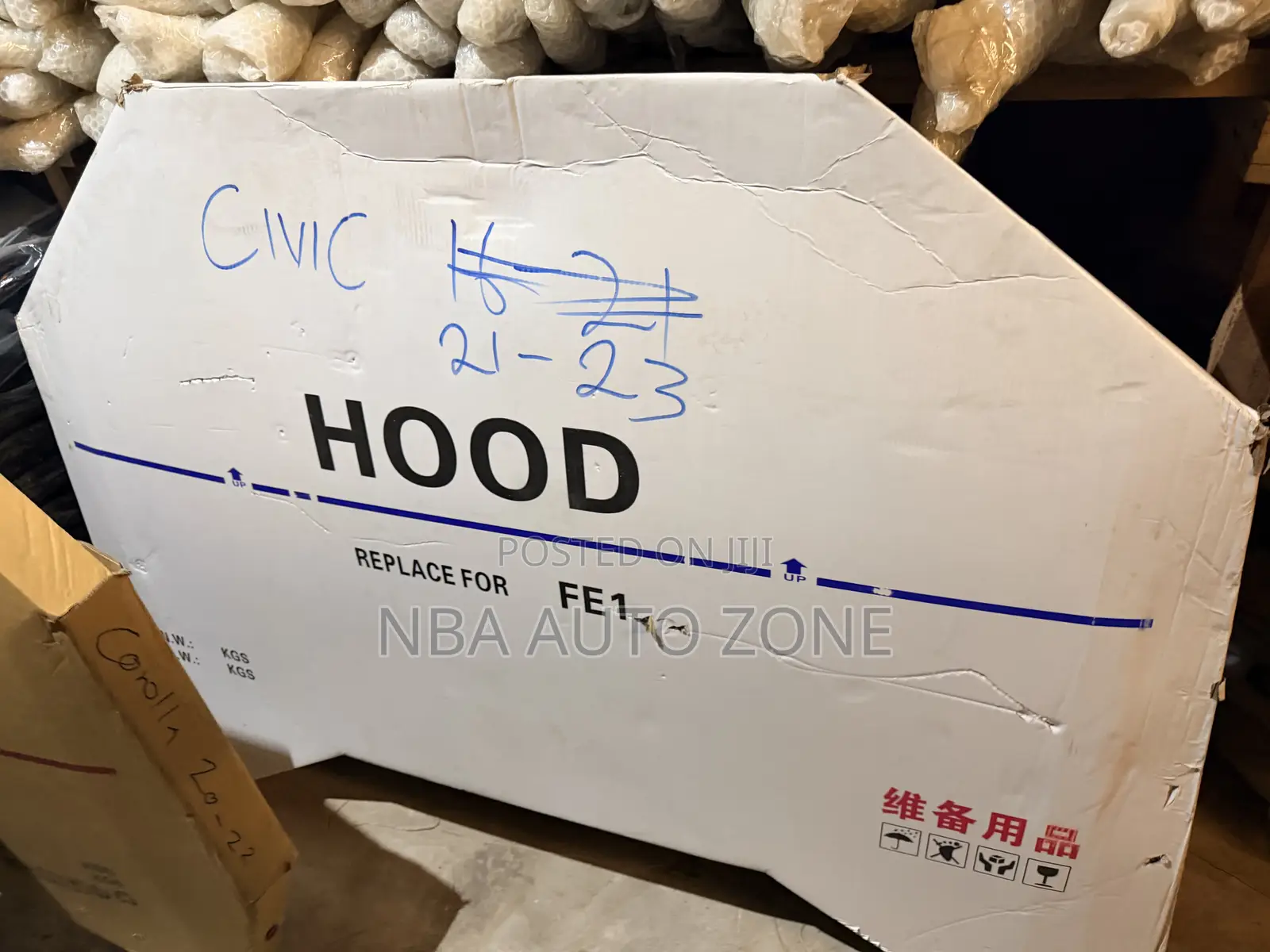 Honda Civic 2021 -2023 Bonnet