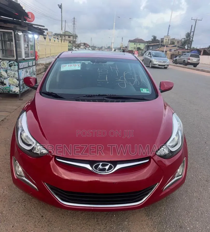 Hyundai Elantra 2015 Red