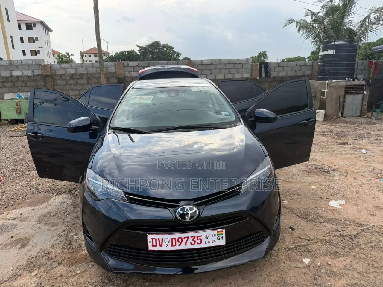 Toyota Corolla LE 4dr Sedan (1.8L 4cyl CVT) 2017 Black