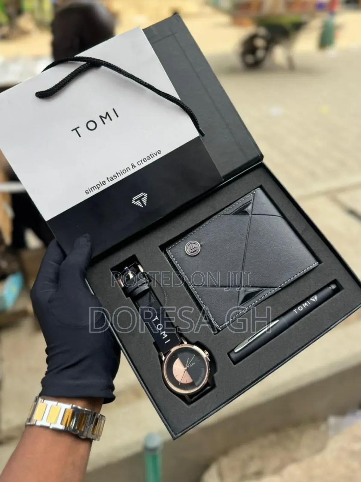 Tomi Watch, Wallet Pen Set – Thoughtful Gift for Him
