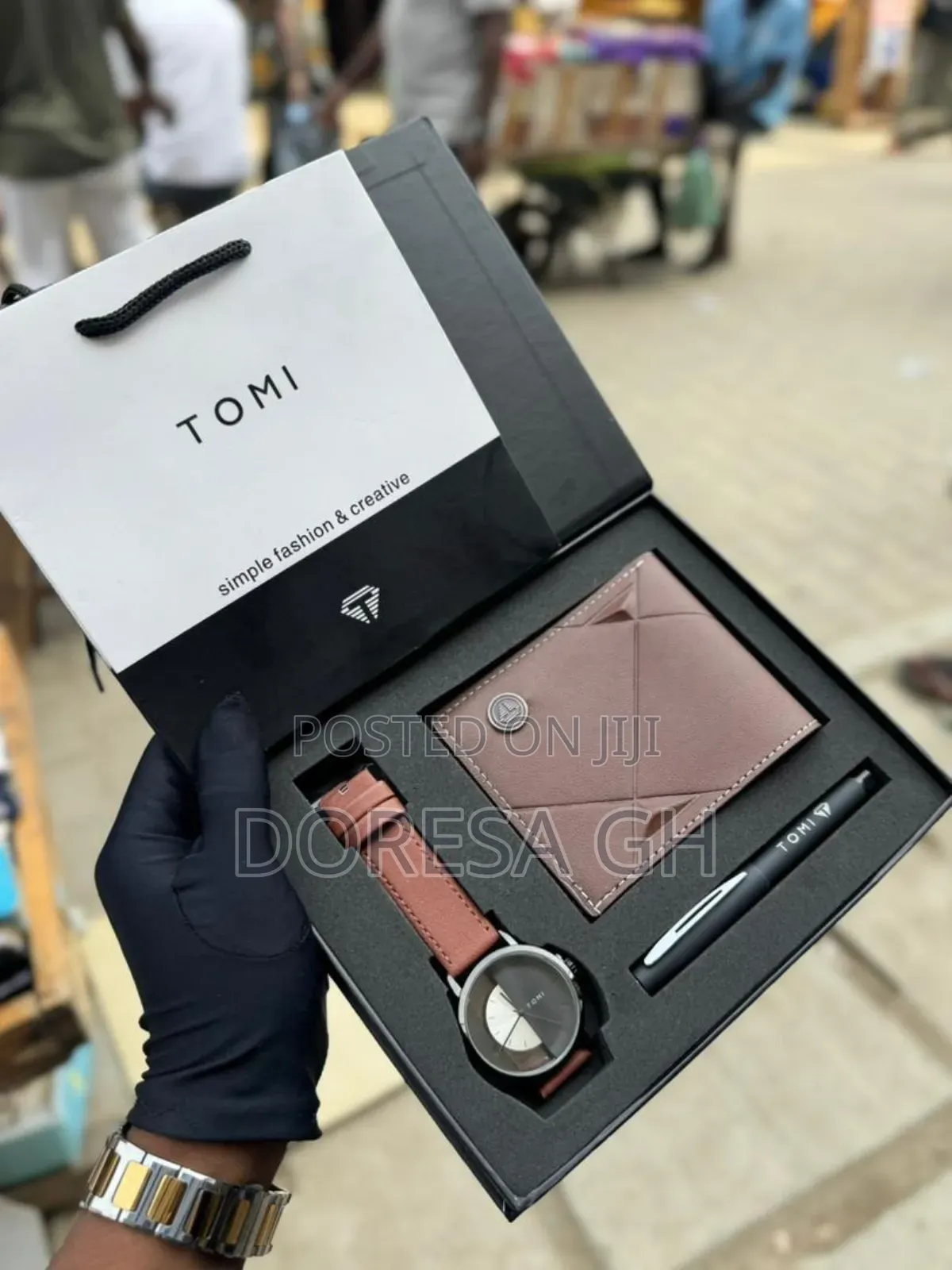 Tomi Watch, Wallet Pen Set – Thoughtful Gift for Him