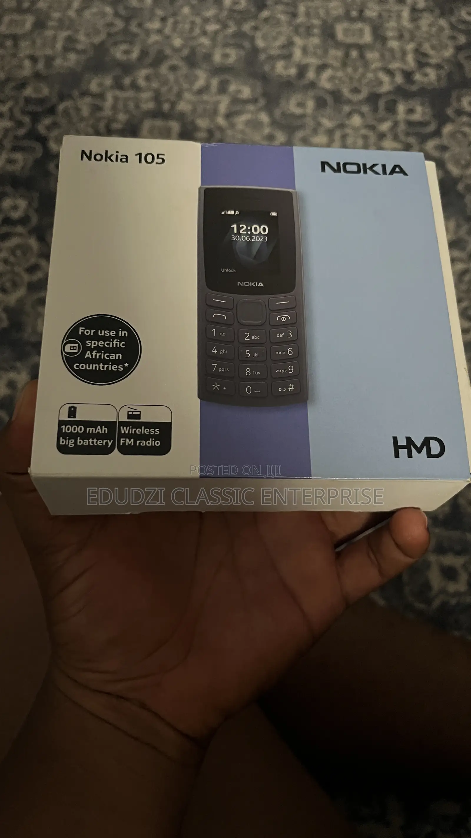 New Nokia 105 Black