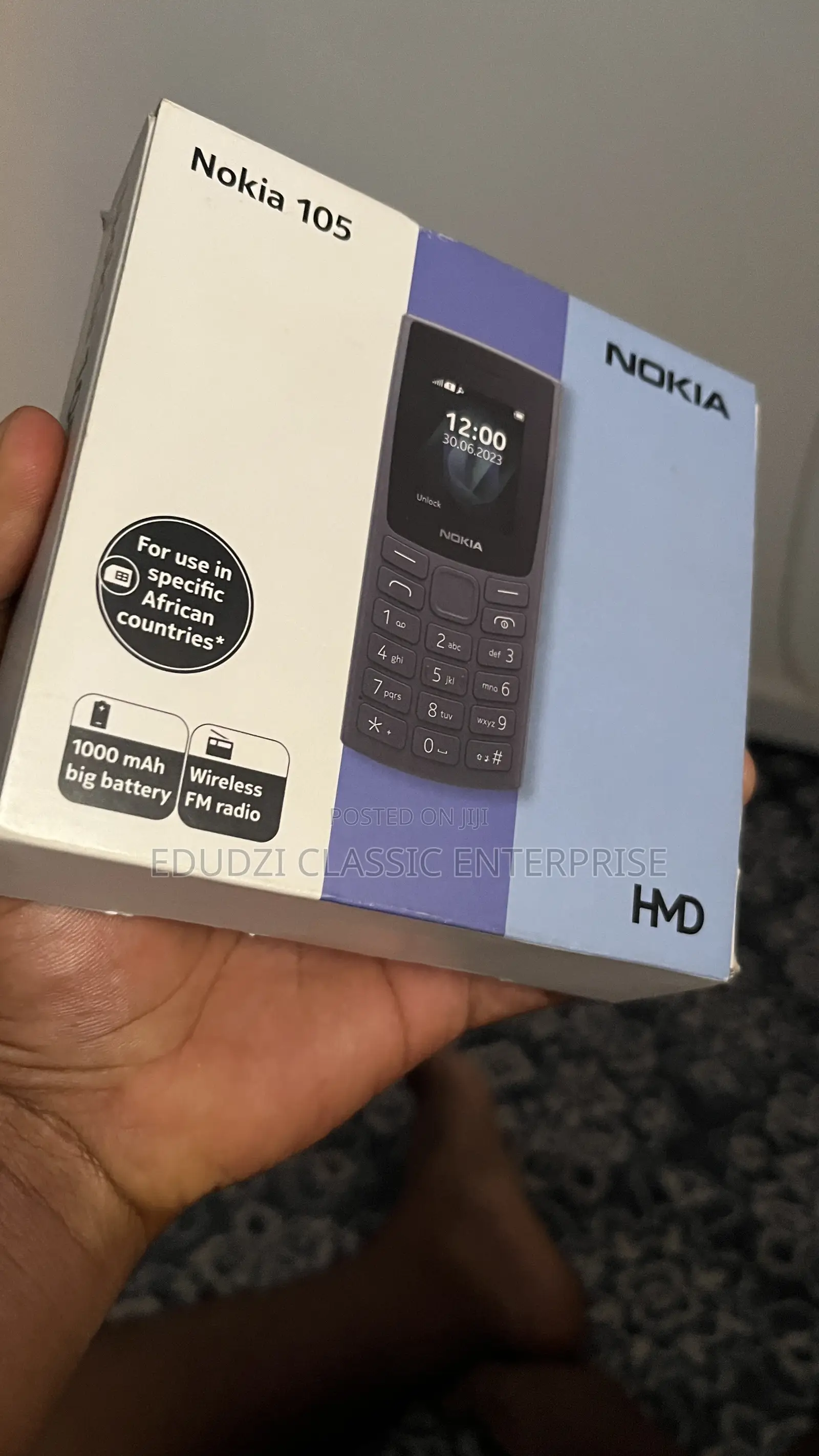 New Nokia 105 Black