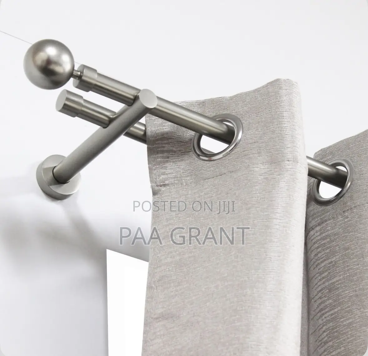 Designed to Stay Firm (Extendable Double Curtains Rods