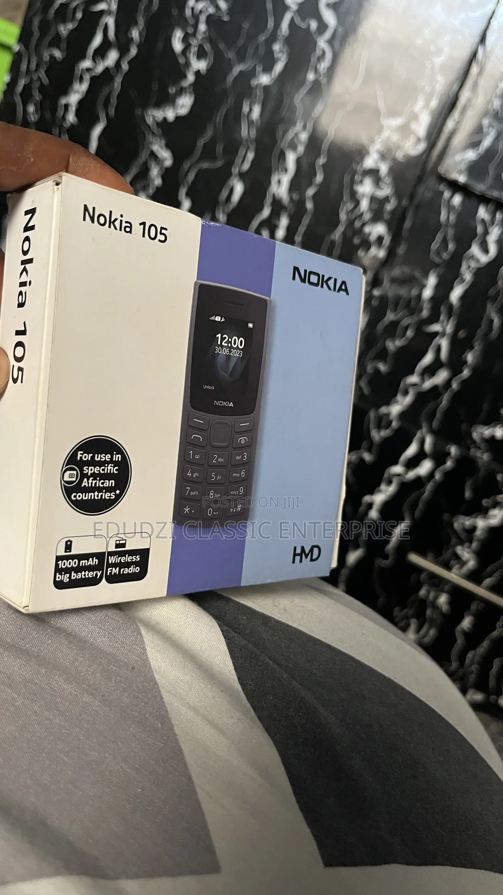 New Nokia 105 Black
