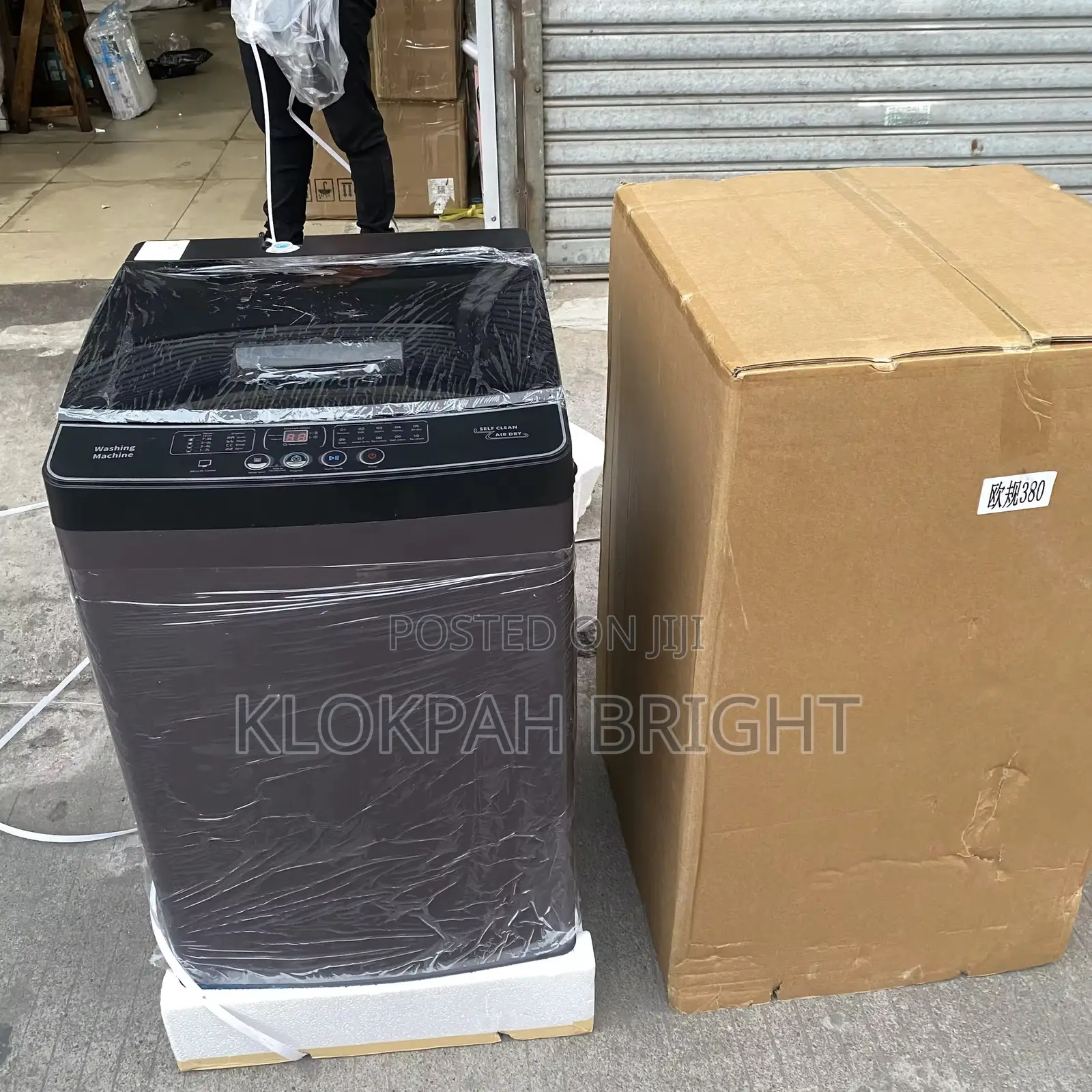 Chigo 10kg Washing Machine Blue Light Air Drying