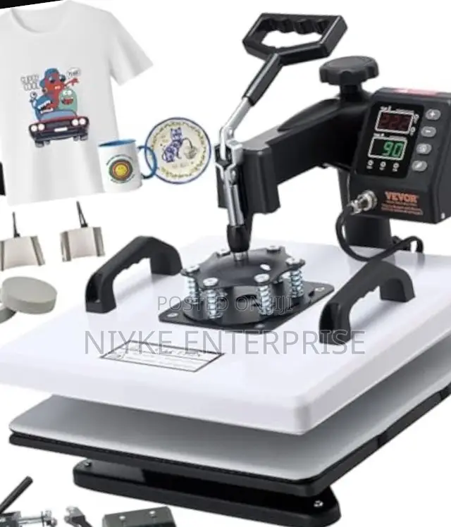 8-in-1 Multifunction Heat Press Machine