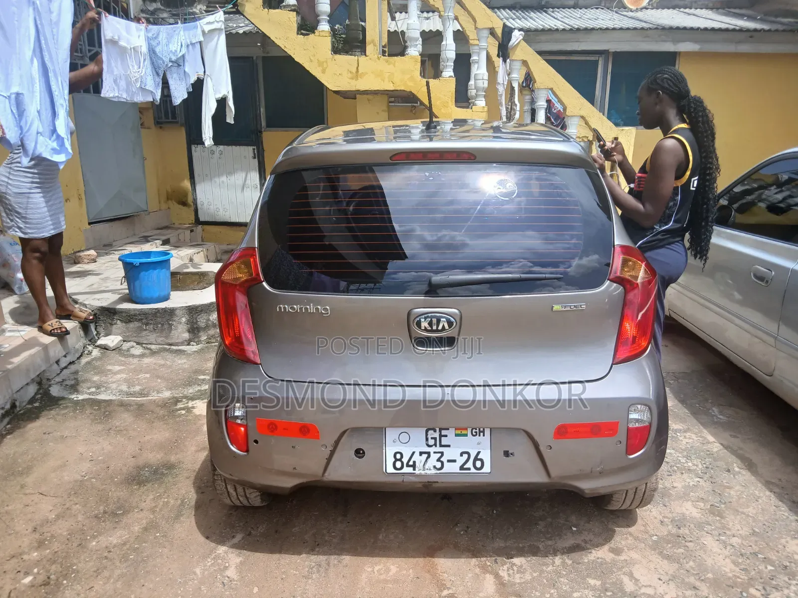 Kia Morning 2015 Gray