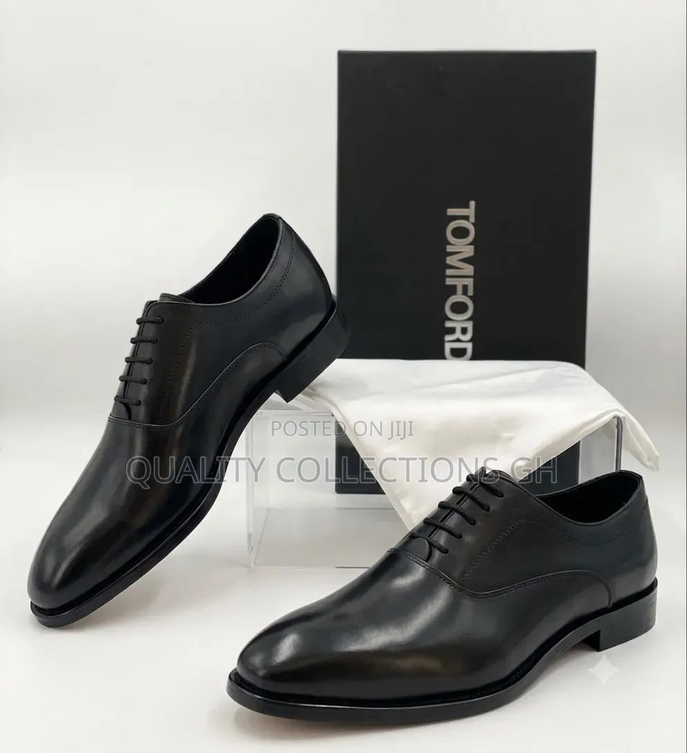 Authentic Tomford Black Shoe Men