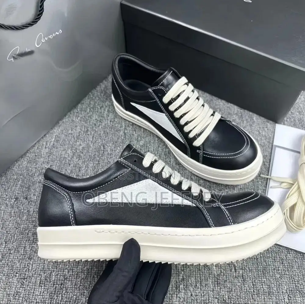 Original Rick Owen Vintage Low Black
