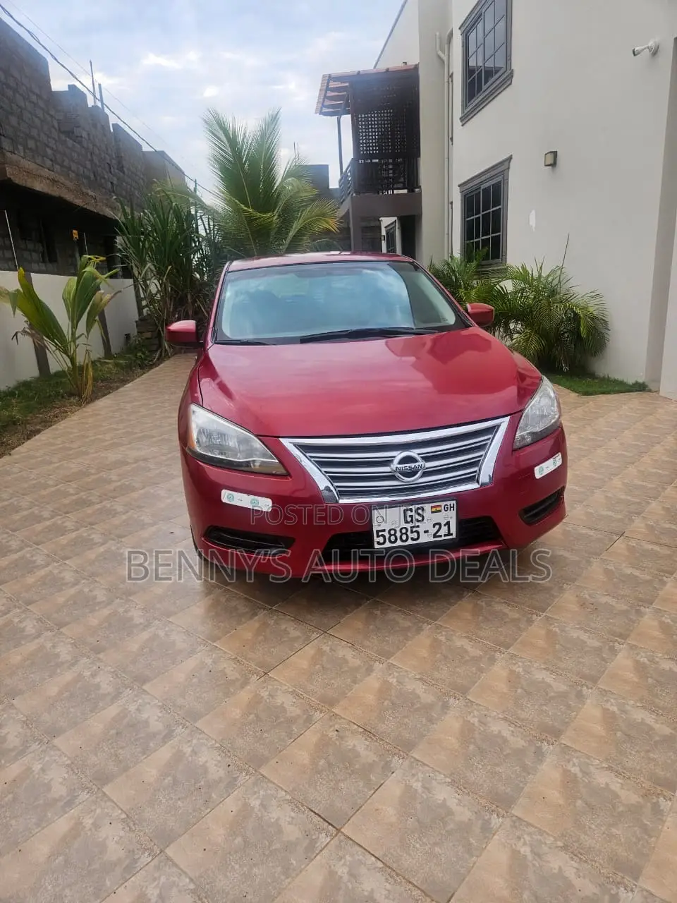 Nissan Sentra 2014 Red