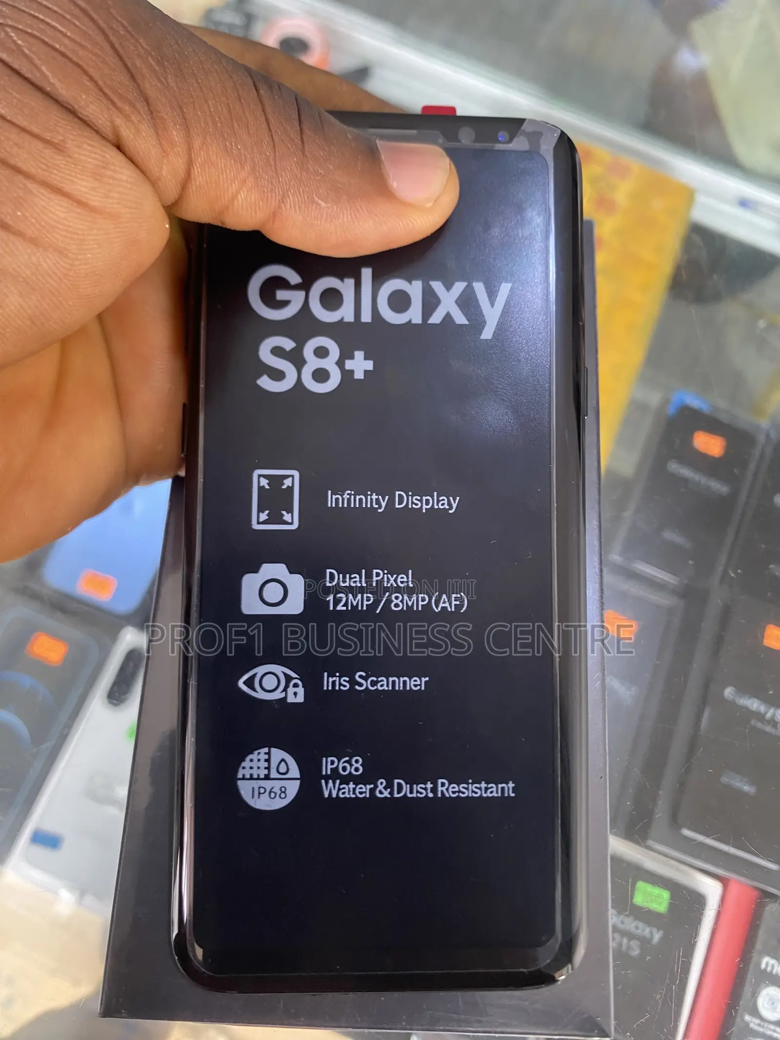New Samsung Galaxy S8 Plus 128 GB Black