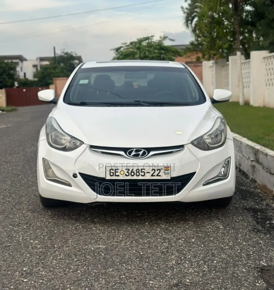 Hyundai Elantra 2014 White