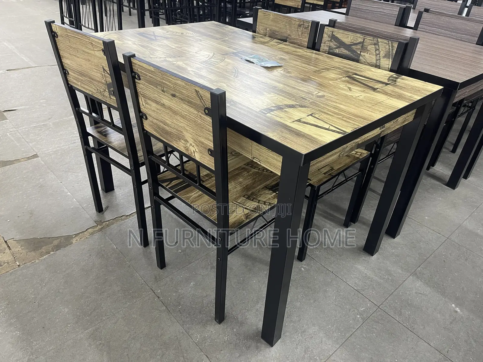 Dining Table (Plus Four Chairs)