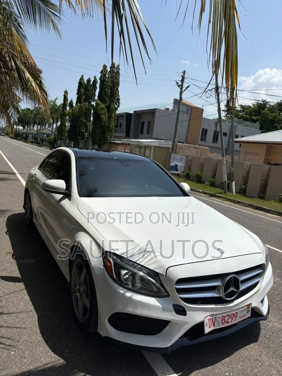Mercedes-Benz C300 Sport 4Matic Sedan AWD (2.0L 4cyll 7A) 2016 White