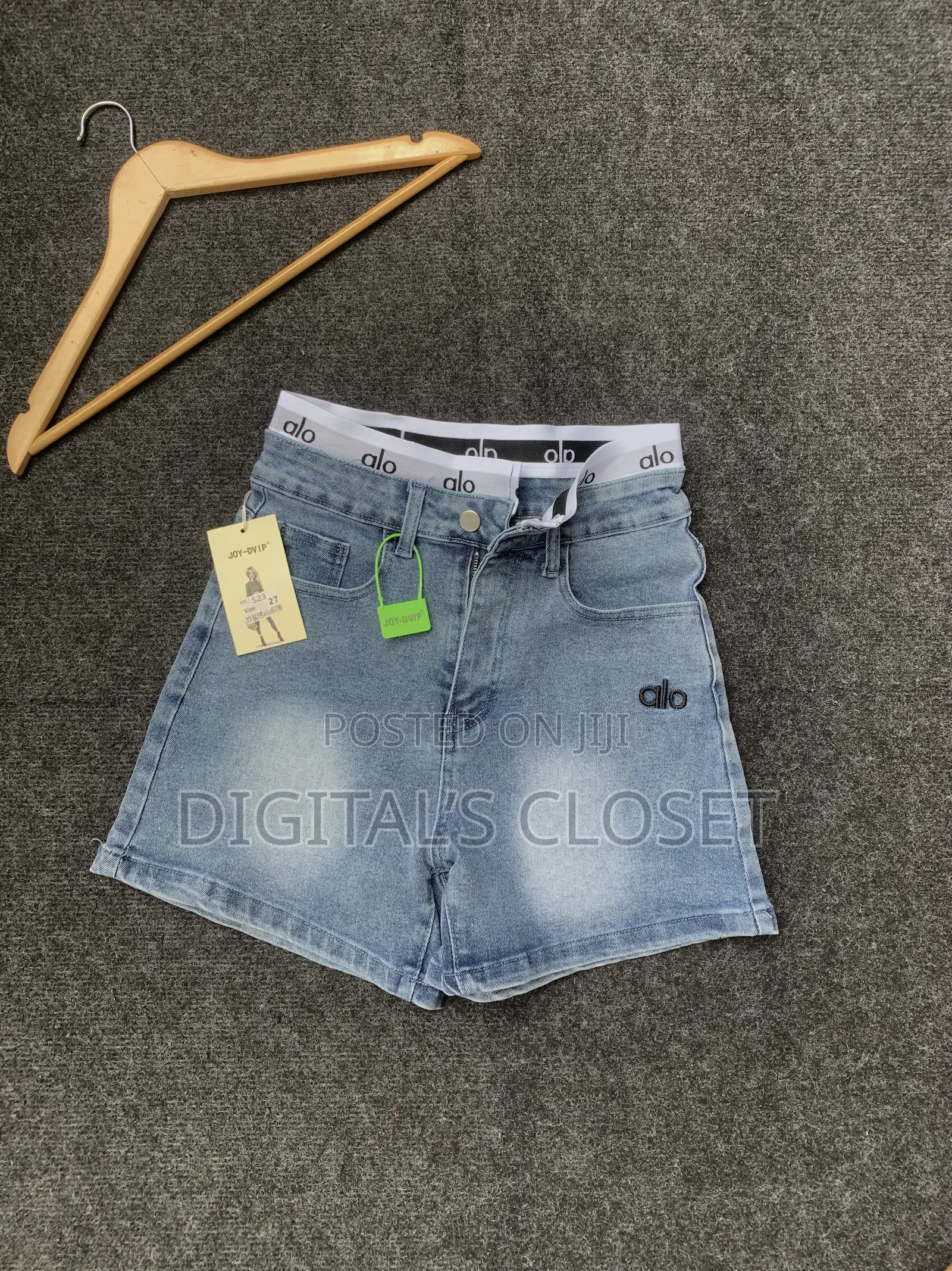 High Quality Stock Ladies Short Jeans