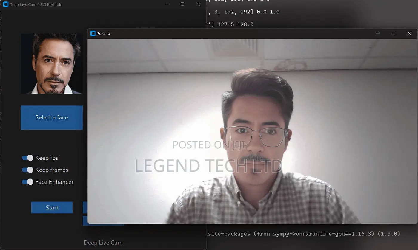 Ai Ai Deep Fake Cam Picture to Video (Avatarify/ Deep Fake)