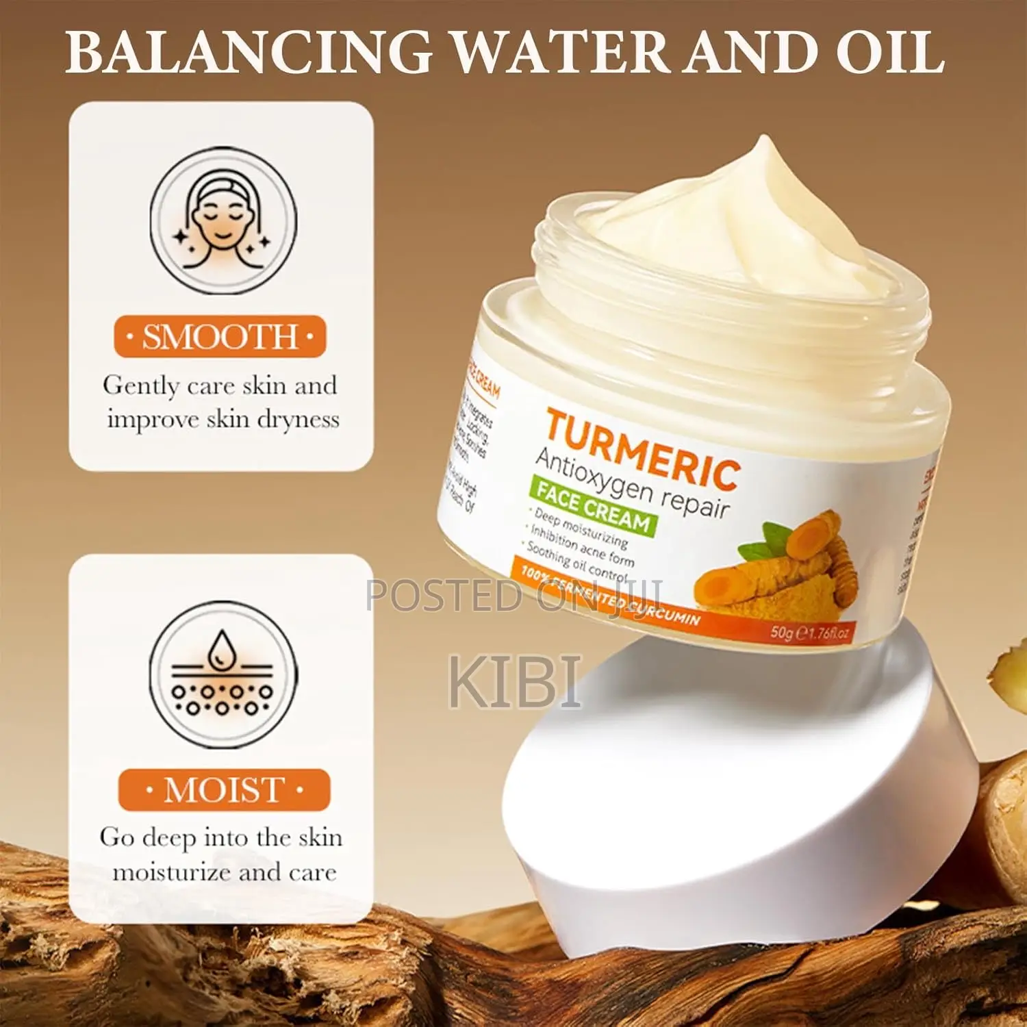 Sadoer Turmeric Antioxygen Repair Face Cream