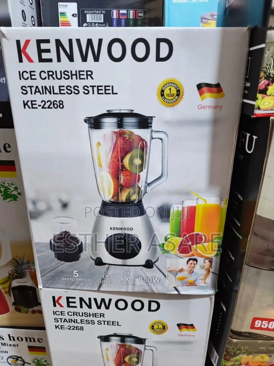 Kenwood Glass Blender