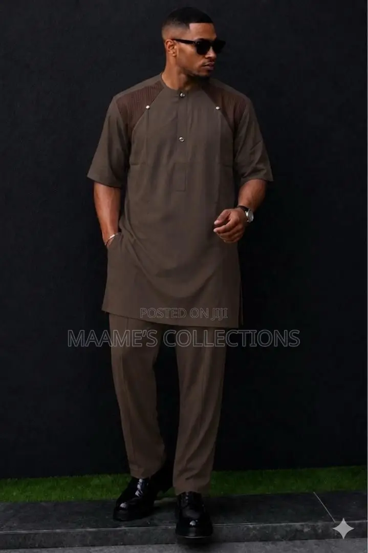 Handmade African Dashiki Kaftan Top and Down Set