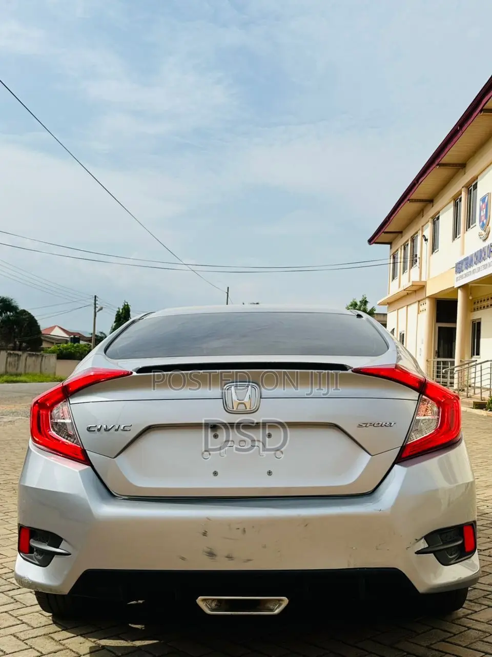 Honda Civic Sport Sedan 2019 Silver