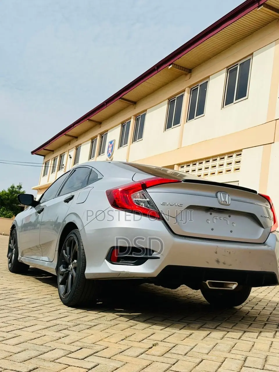 Honda Civic Sport Sedan 2019 Silver