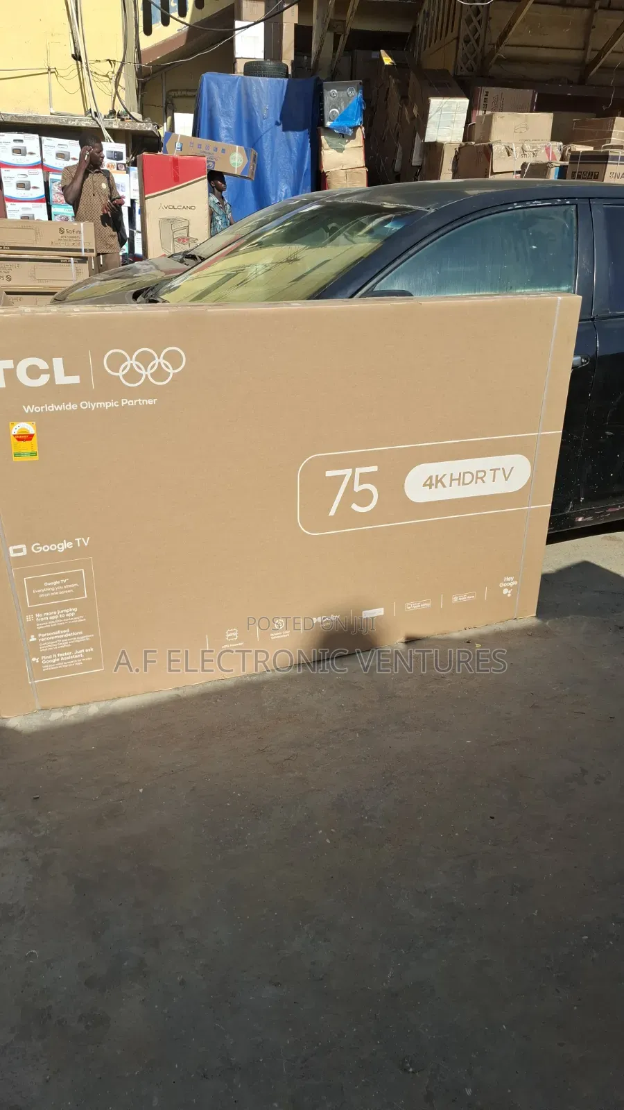 TCL 75-Inch Qled Google Smart Tv