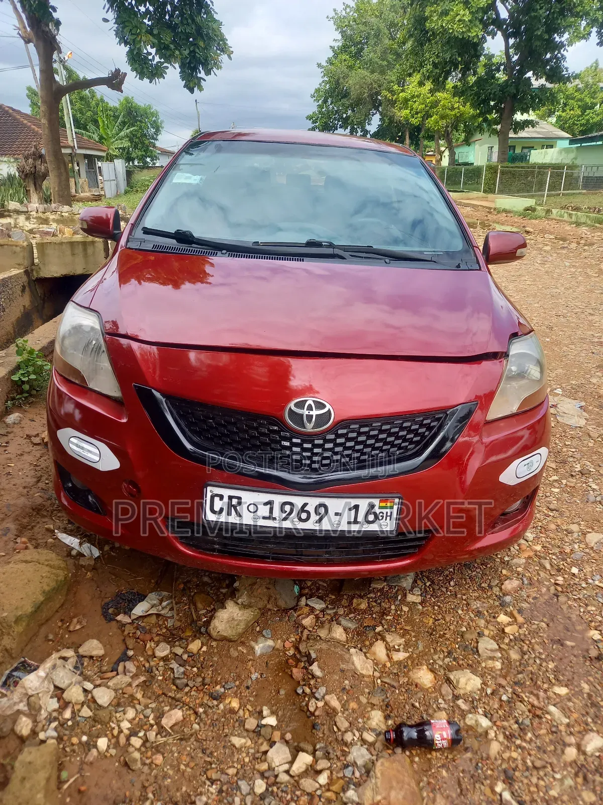 Toyota Yaris 2008 Red