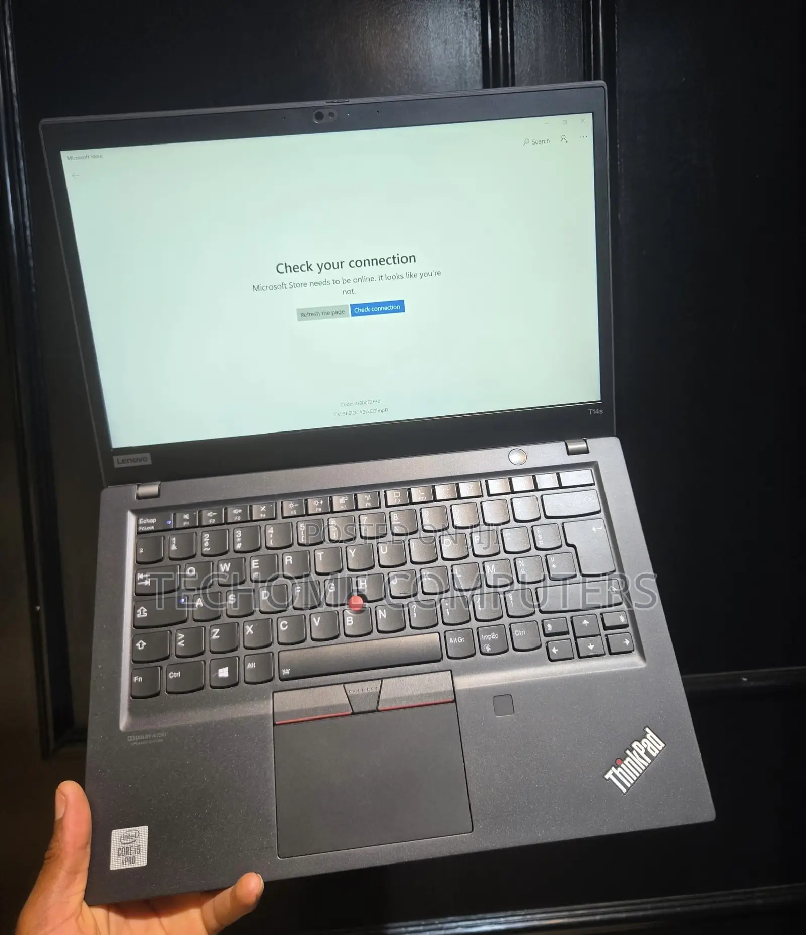 Laptop Lenovo ThinkPad T14s Gen 1 16GB Intel Core i5 SSD 256GB