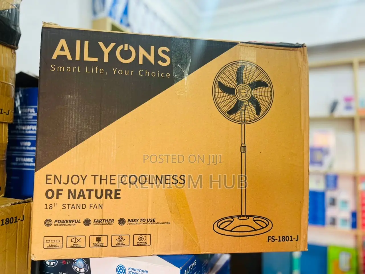 Ailyons Standing Fan