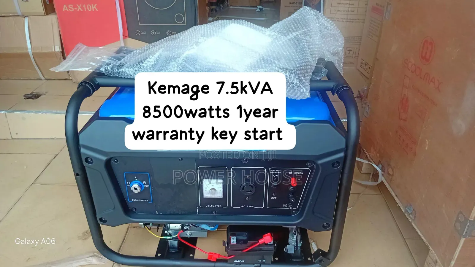 Keep the Lights on With the Powerful Kemage 7.5kva 8500w Generator