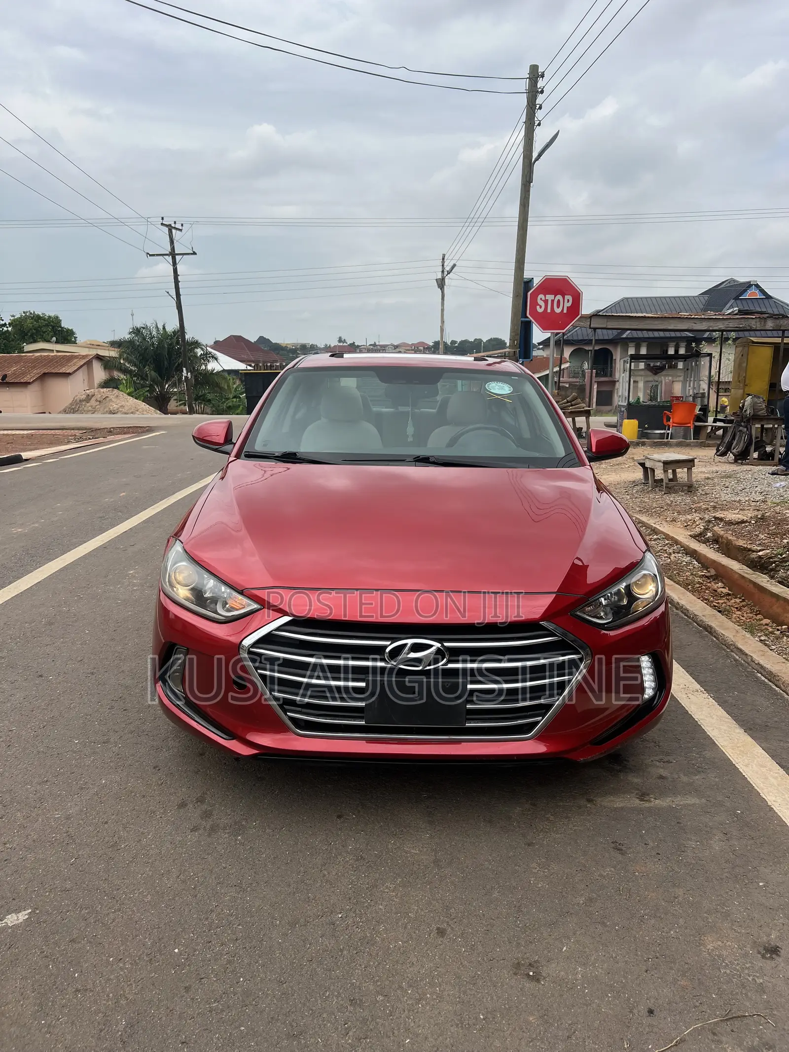 Hyundai Elantra Limited Sedan FWD (2.0L 4cyl 6A) 2017 Red