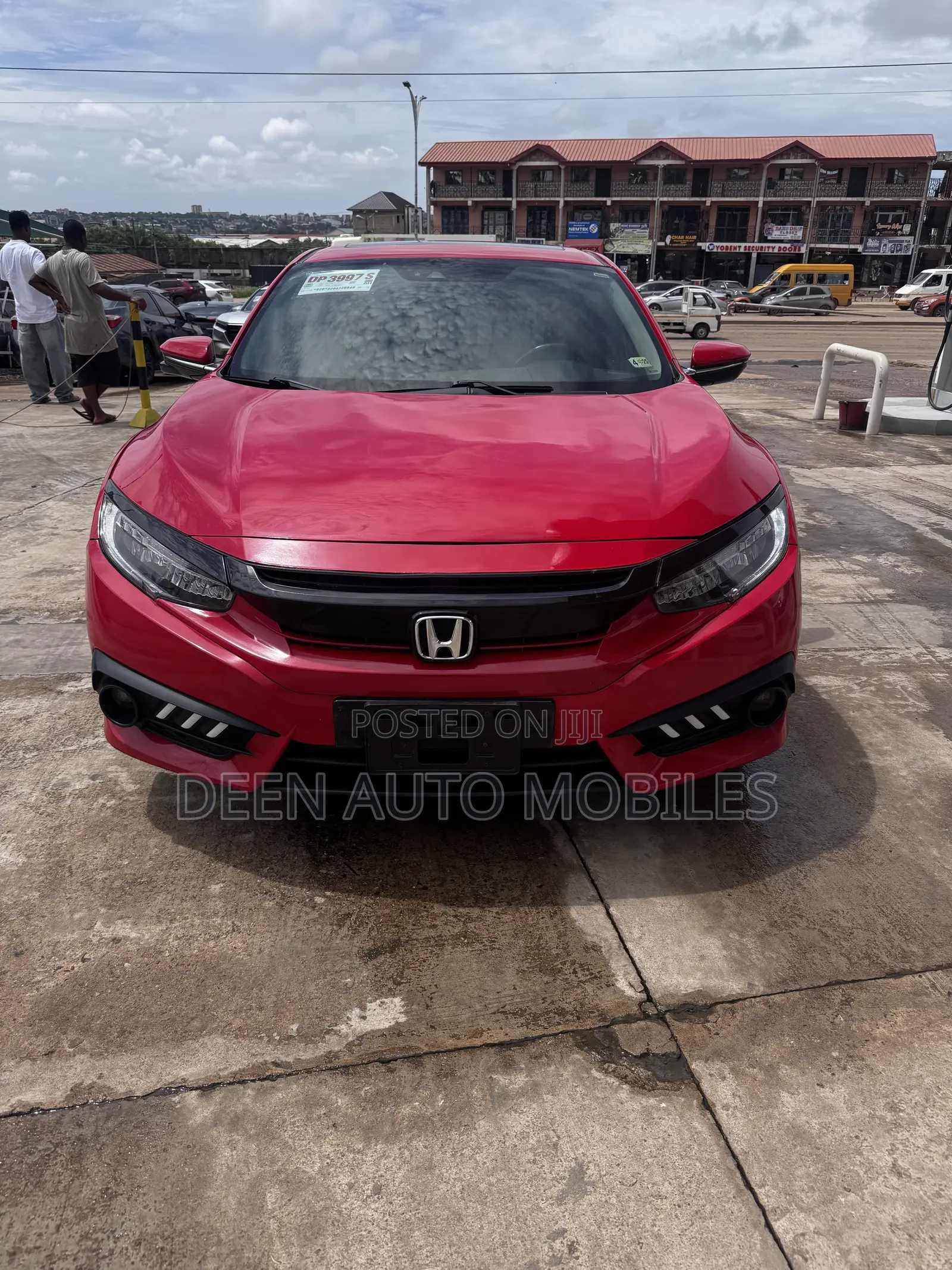 Honda Civic Touring 4dr Sedan (1.5L 4cyl) 2017 Red