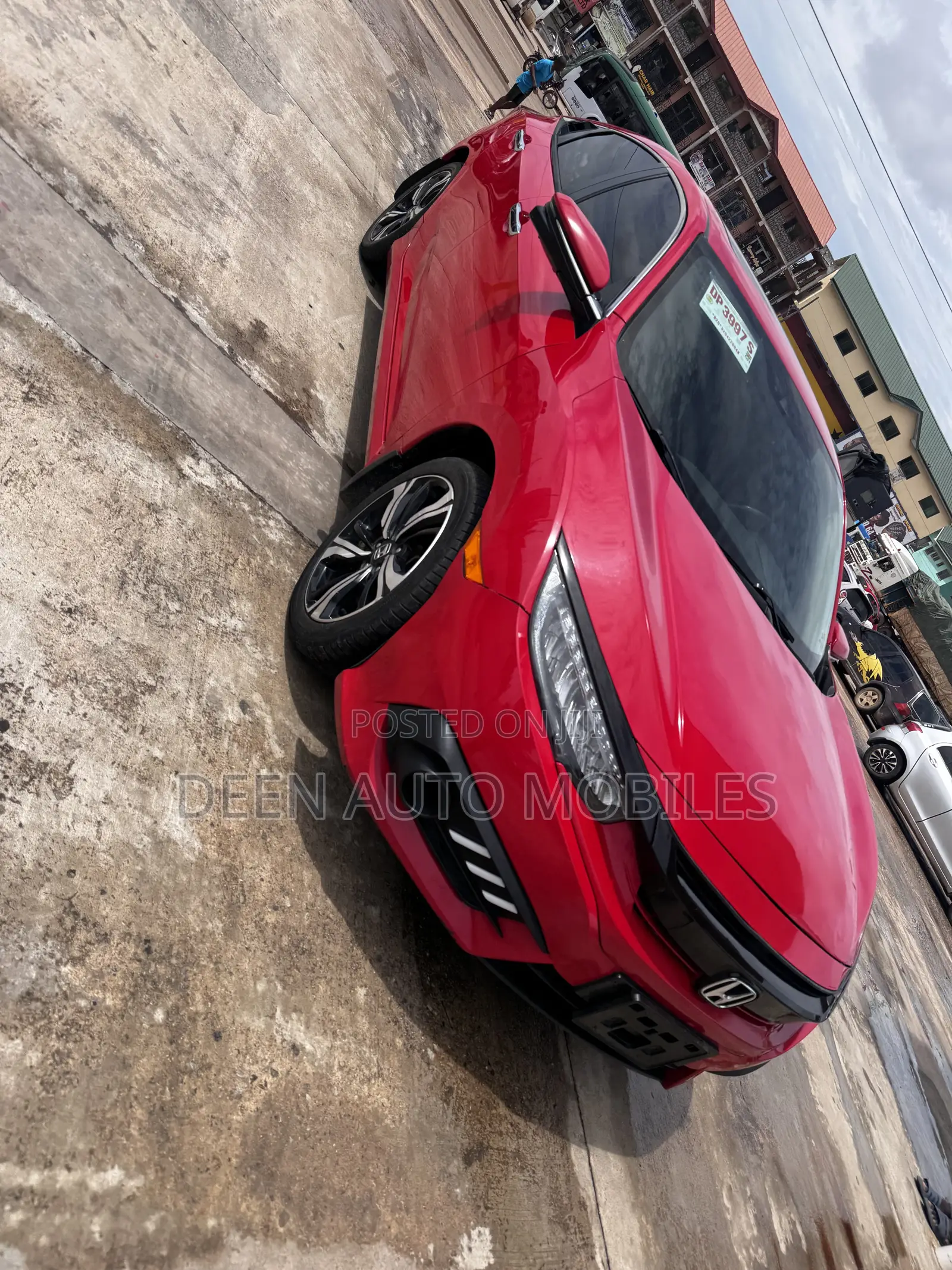 Honda Civic Touring 4dr Sedan (1.5L 4cyl) 2017 Red