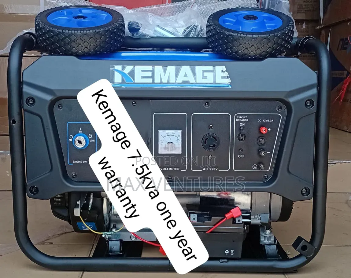Kemage 7.5kva Generator – Perfect for Home Business7.5kva