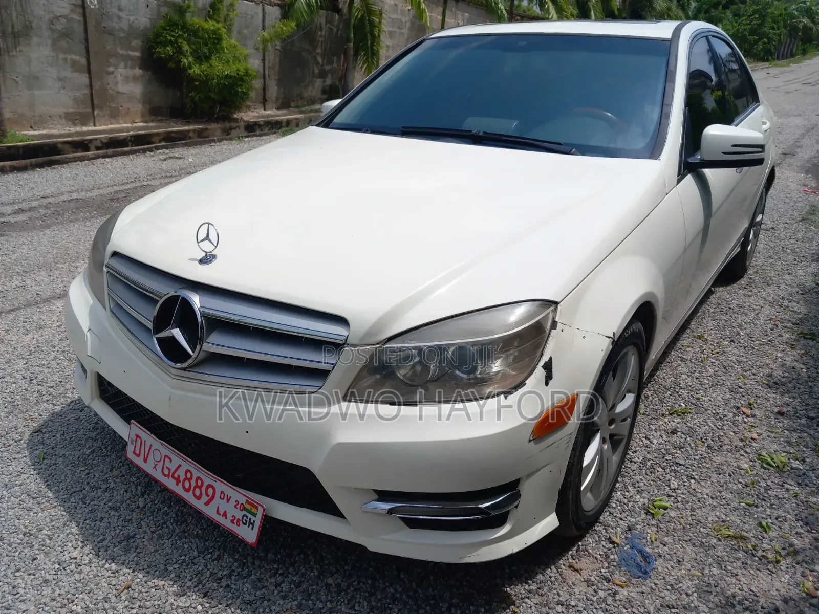 Mercedes-Benz C300 2008 White