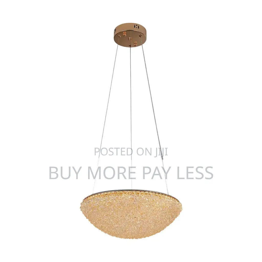 Modern Luxury Crystal Dome Pendant Led Chandelier,