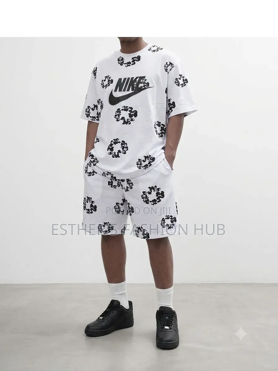 Unisex 2-Piece Clothes T-Shirts and Shorts