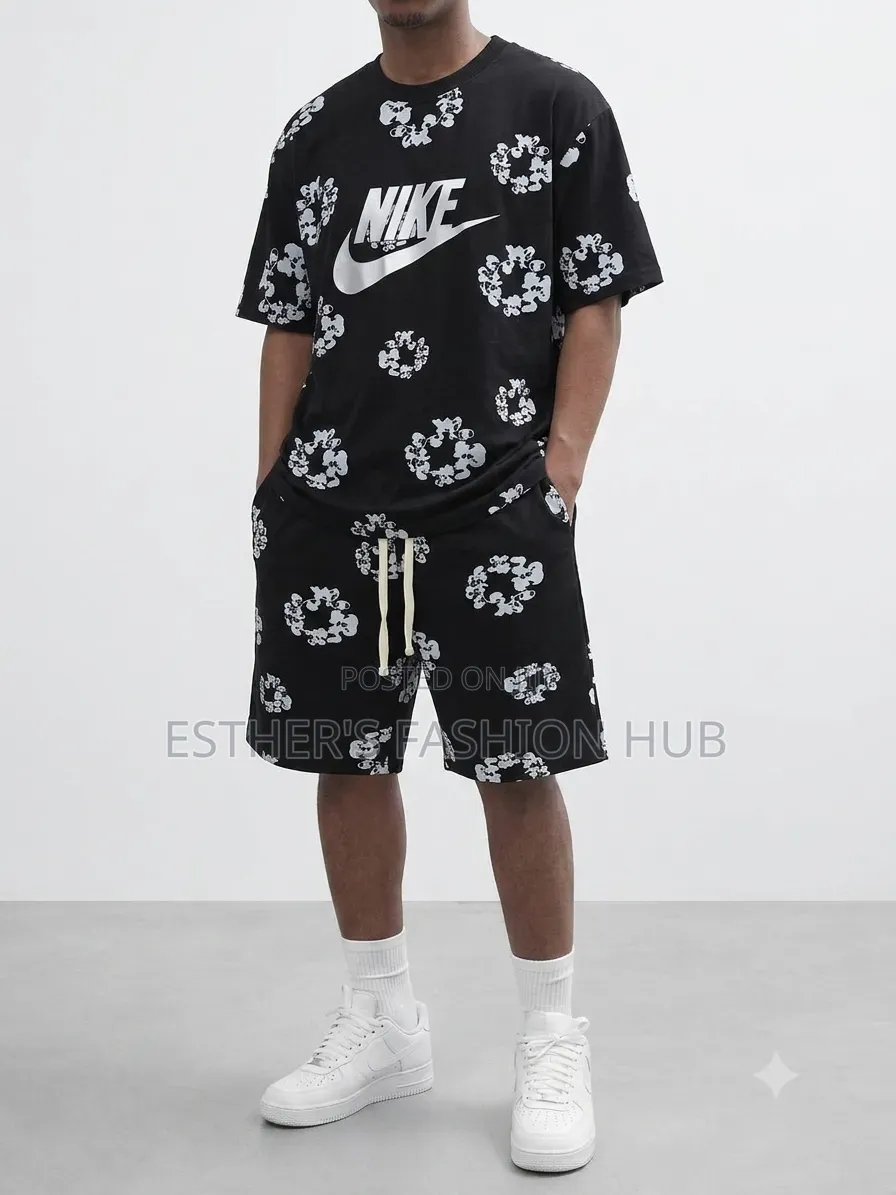 Unisex 2-Piece Clothes T-Shirts and Shorts