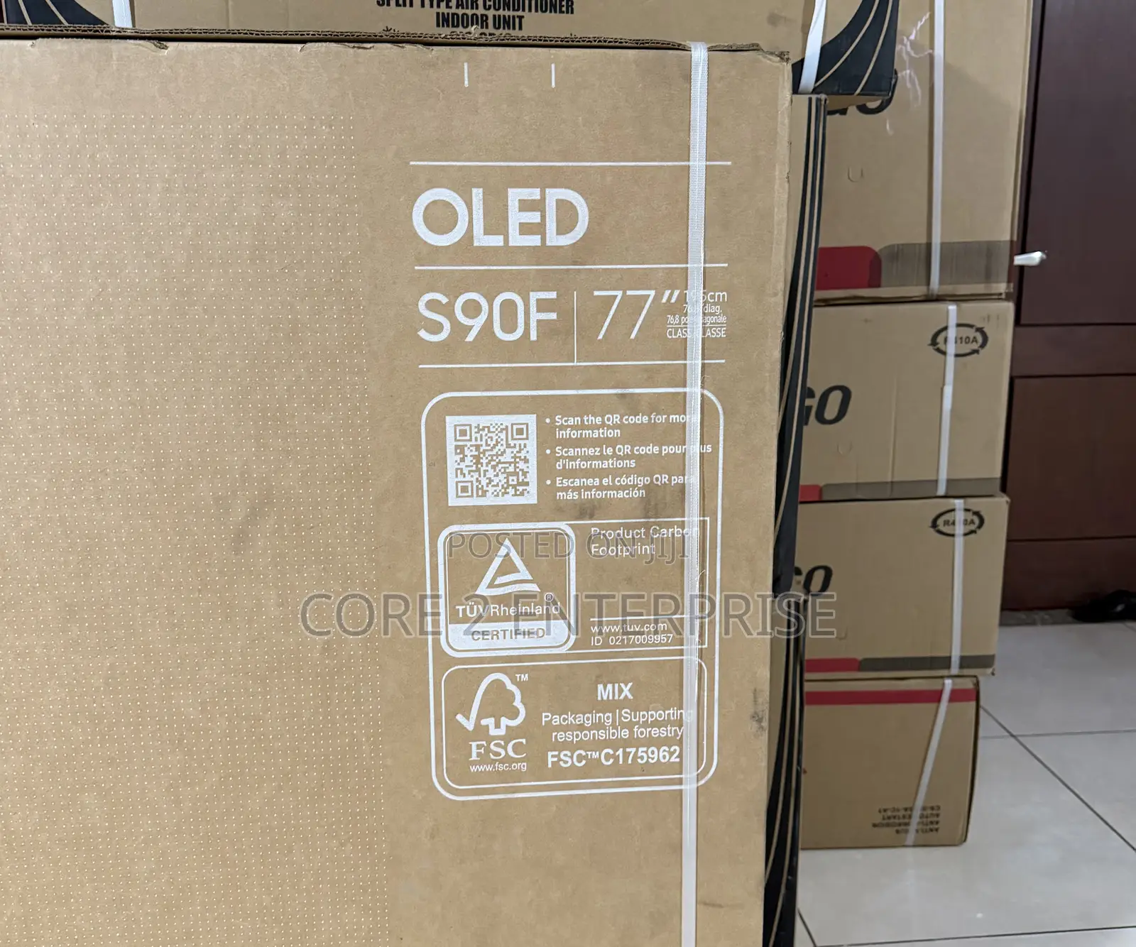 Samsung Oled S90f 77” Smart Tv – Brand New