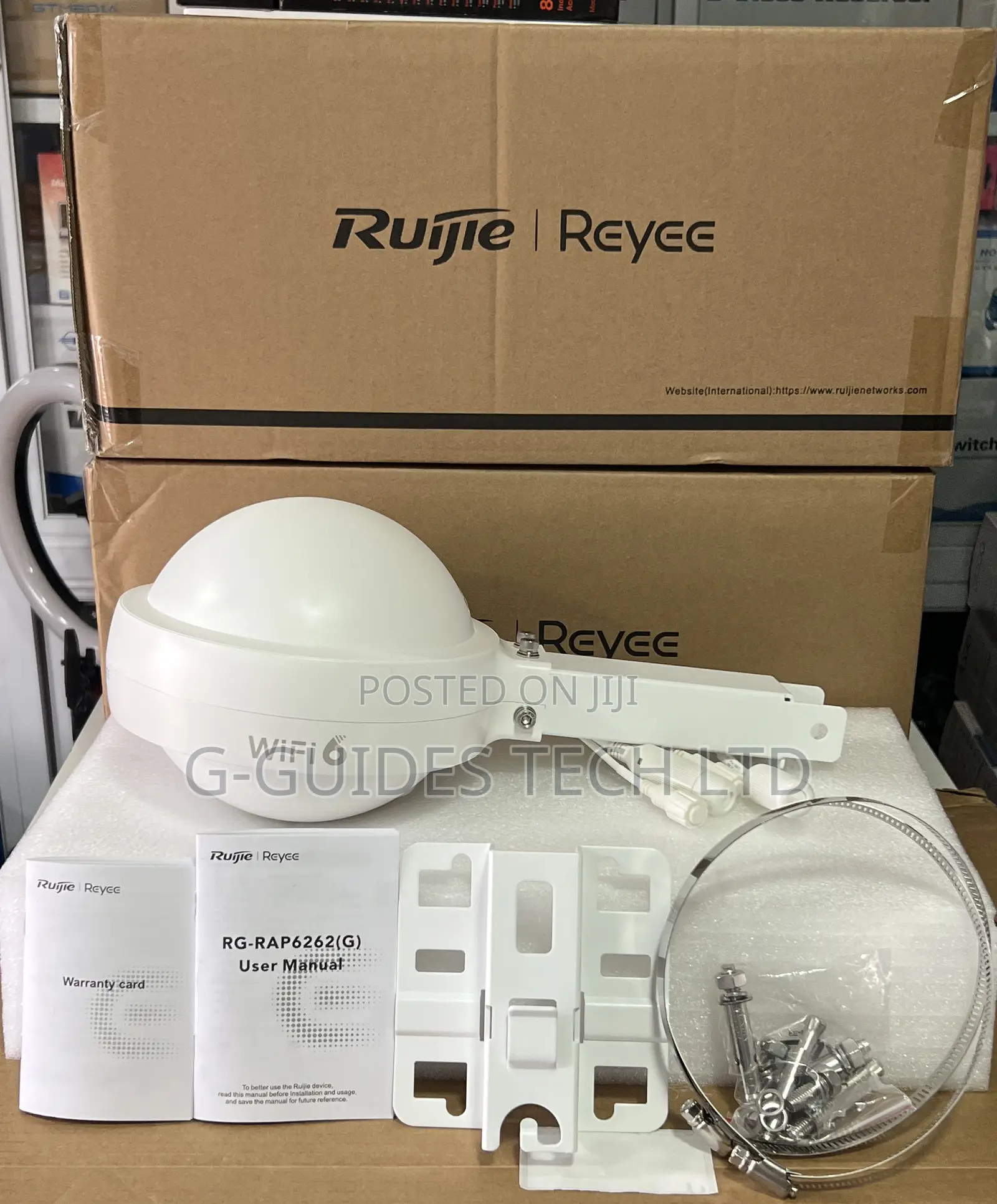Ruijie Reyee Rg-Rap6262(G) Ax1800 Outdoor Wi-Fi 6 Access Point.