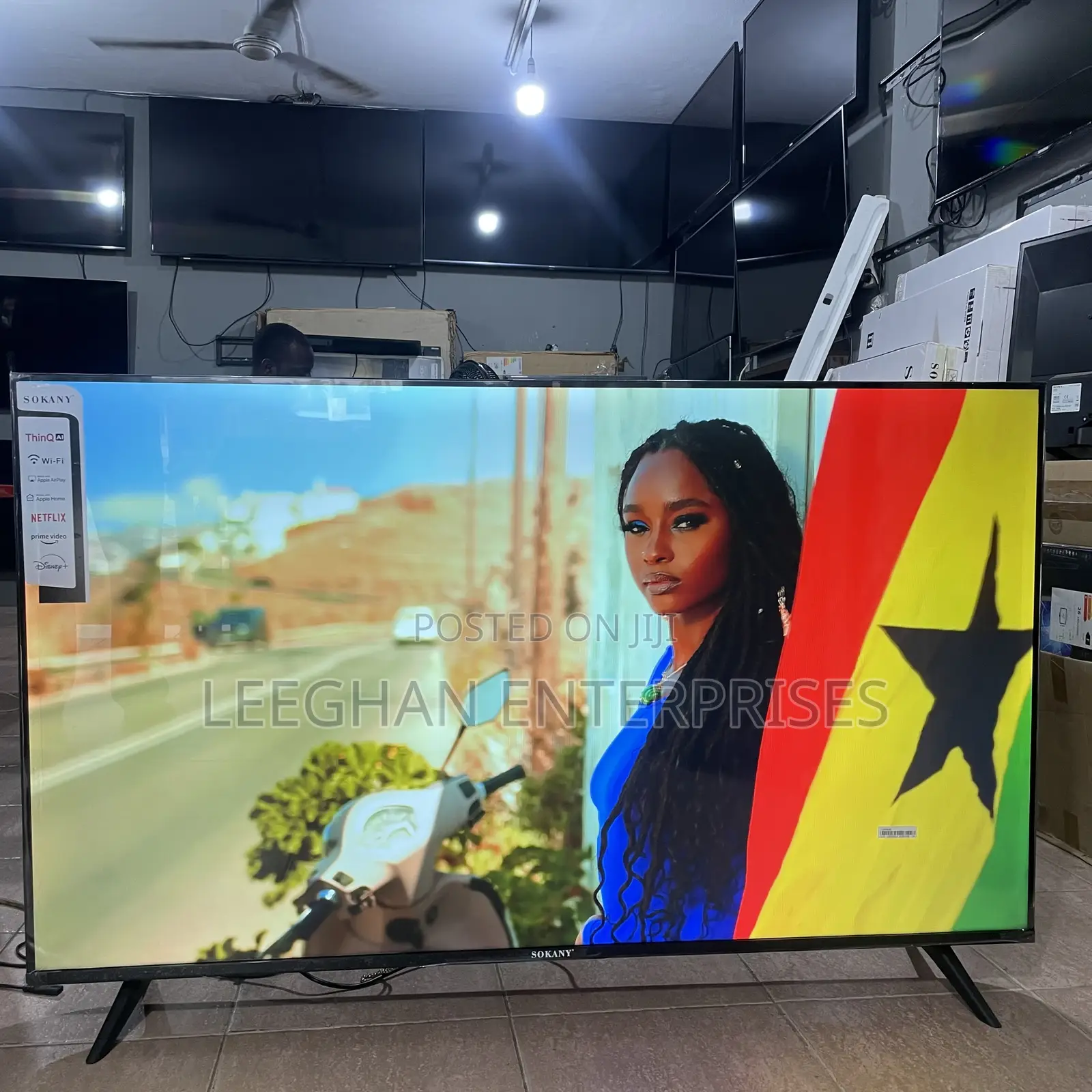 60 Inch Edgeless Smart Android Tv