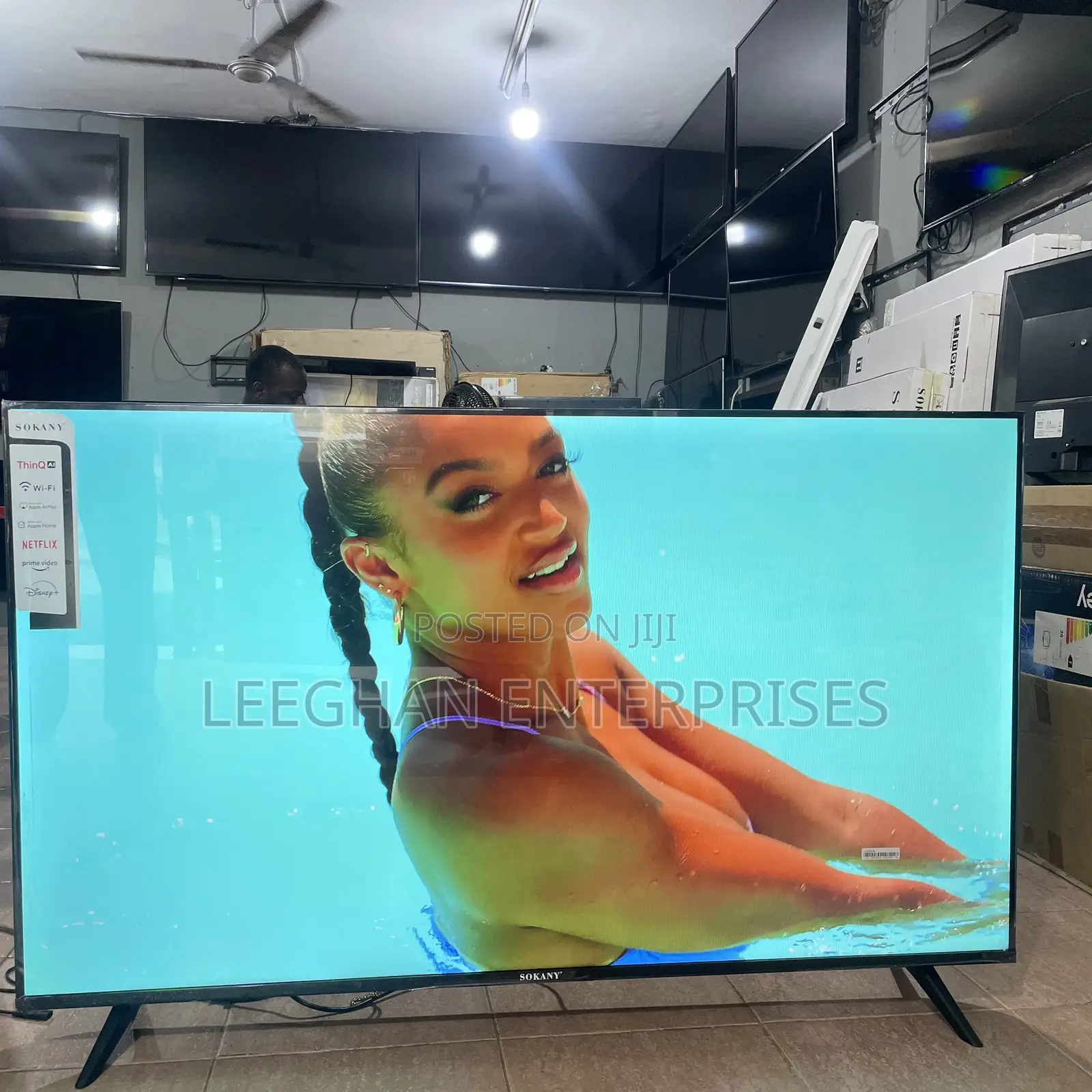 60 Inch Edgeless Smart Android Tv