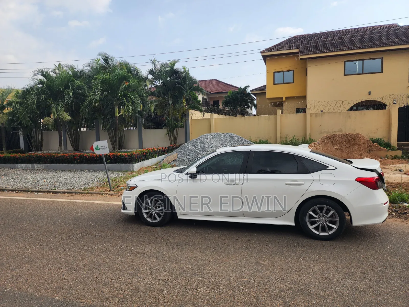 Honda Civic Sport Manual 2024 White