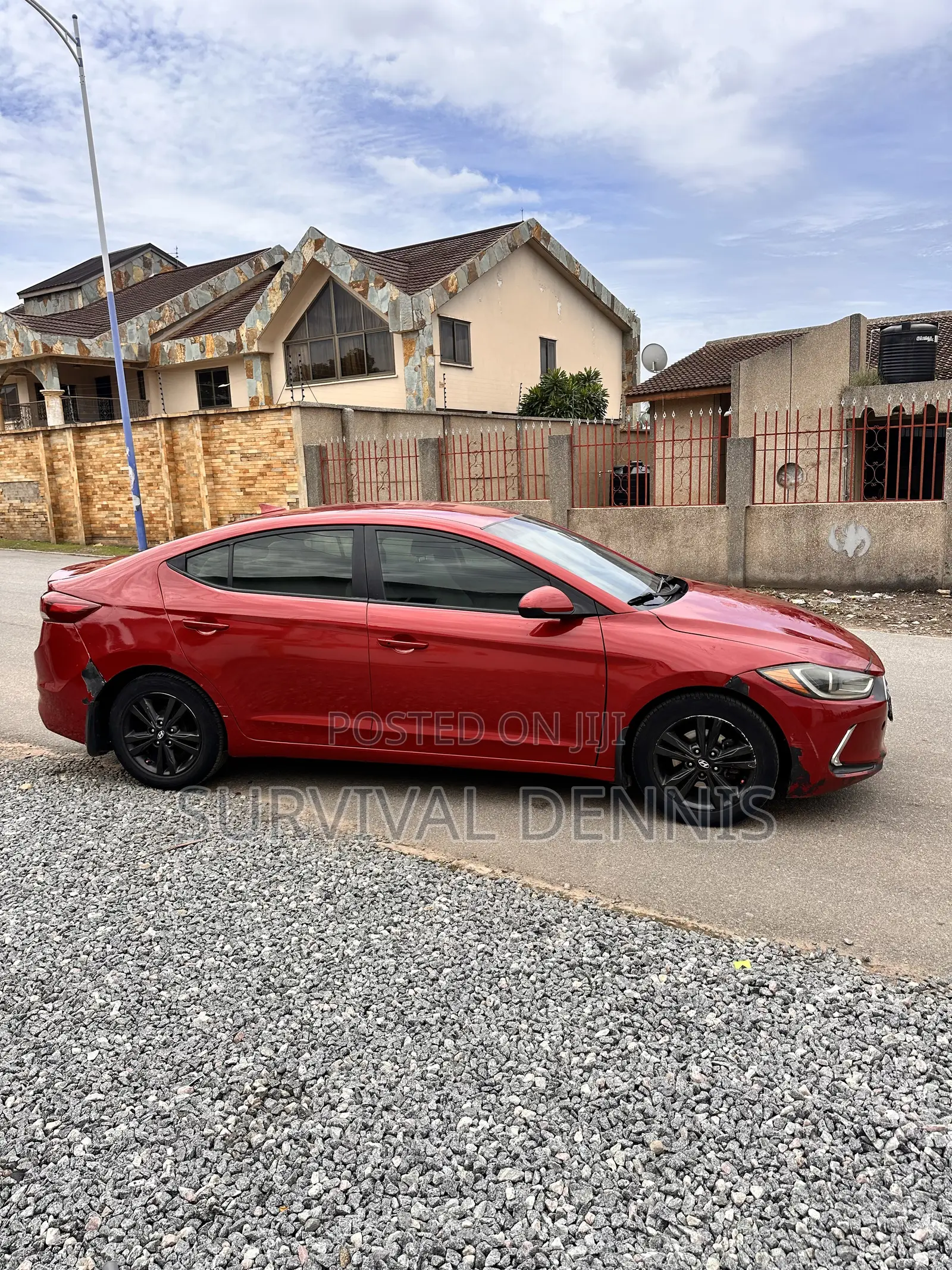 Hyundai Elantra 2017 Red