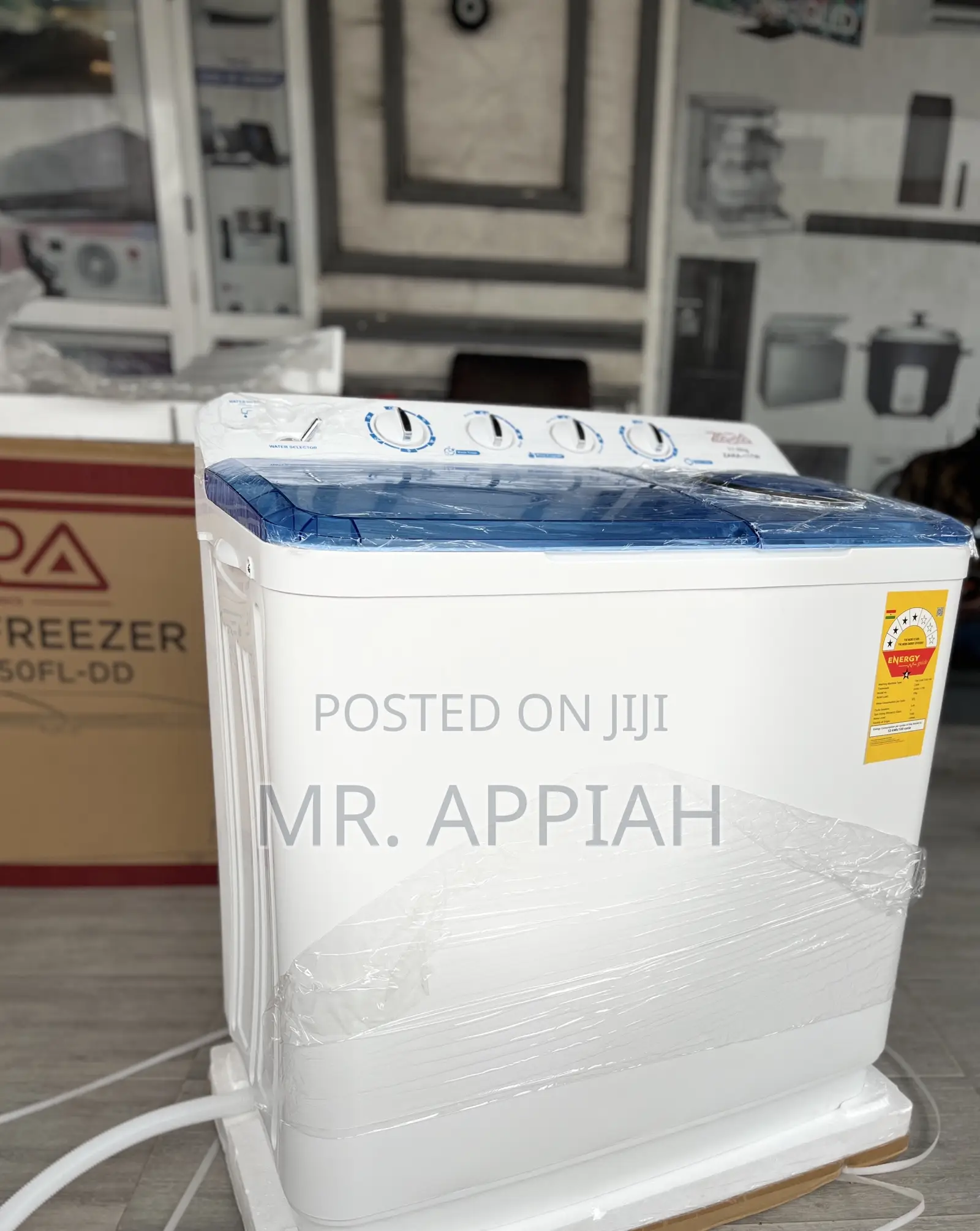 Order Zara 11kg Electric Washing Machine With Transparent Lid(White).