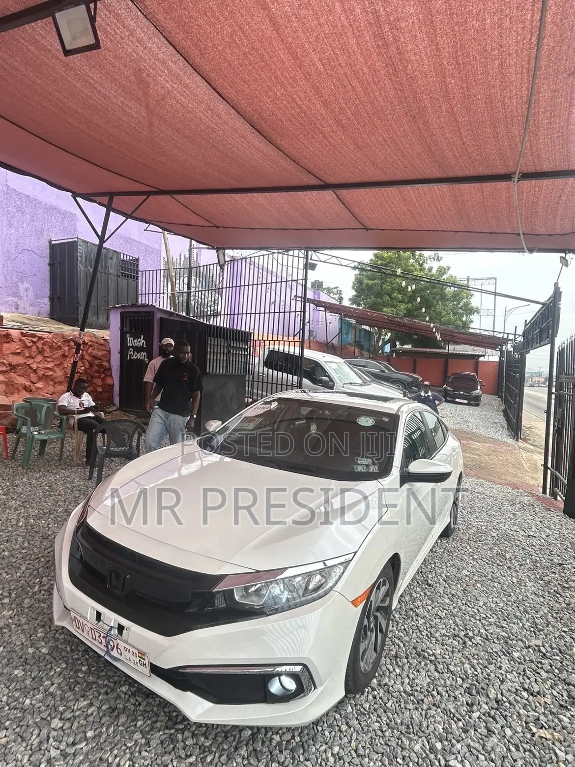 Honda Civic EX 4dr Sedan (2.0L 4cyl) 2017 White
