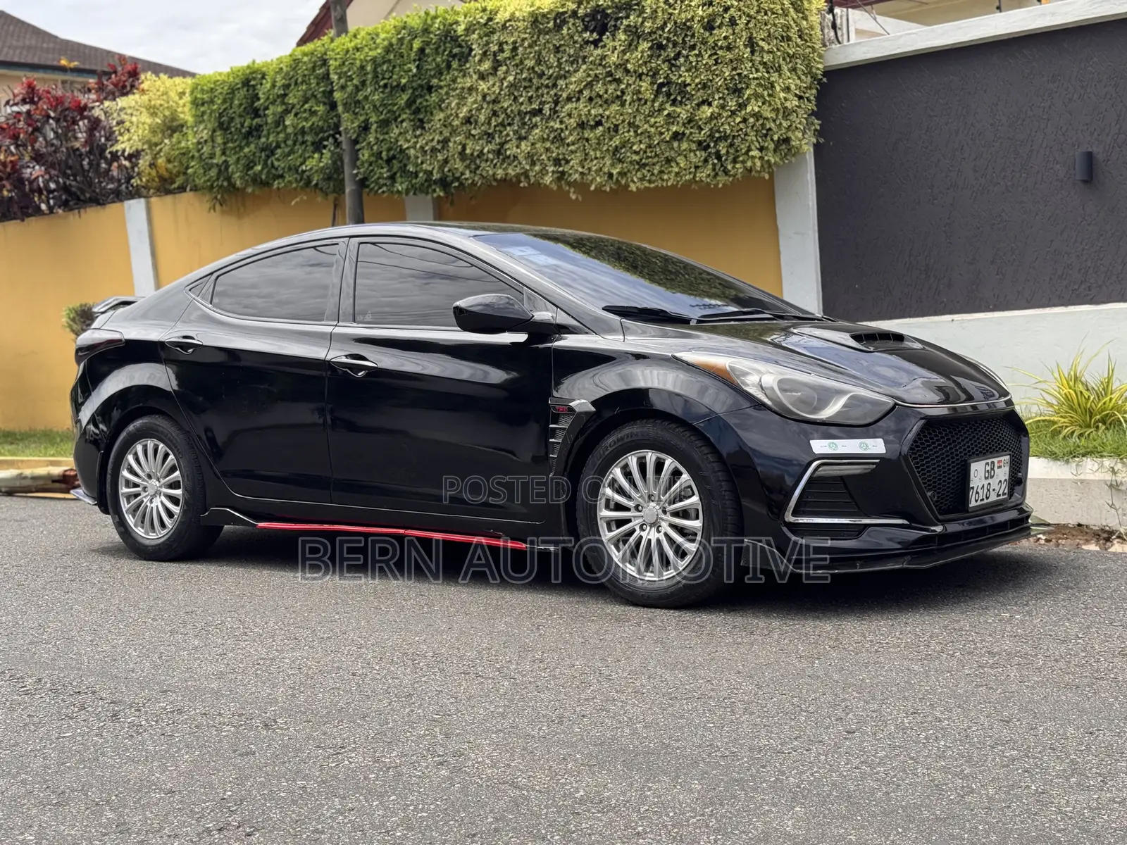 Hyundai Elantra GLS Sedan FWD (1.8L 4cyl 6M) 2013 Black